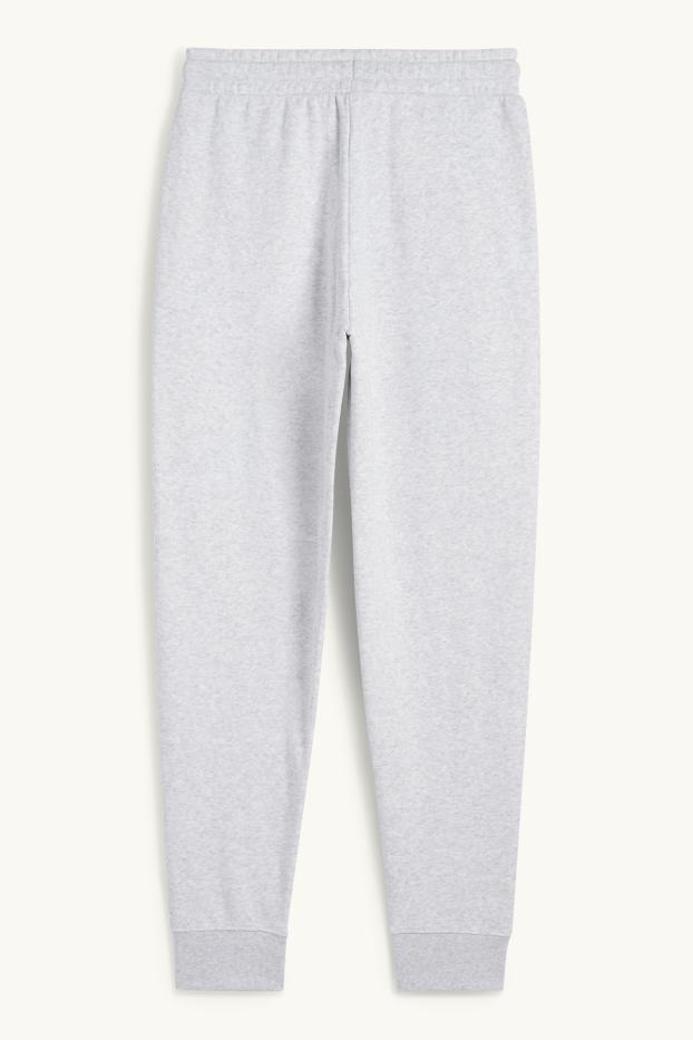 Mujer - Pantalón de deporte básico - gris claro jaspeado