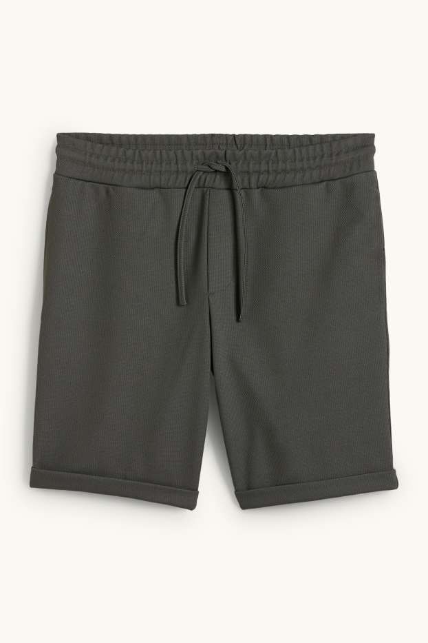 Mężczyźni - Szorty - ciemnozielony