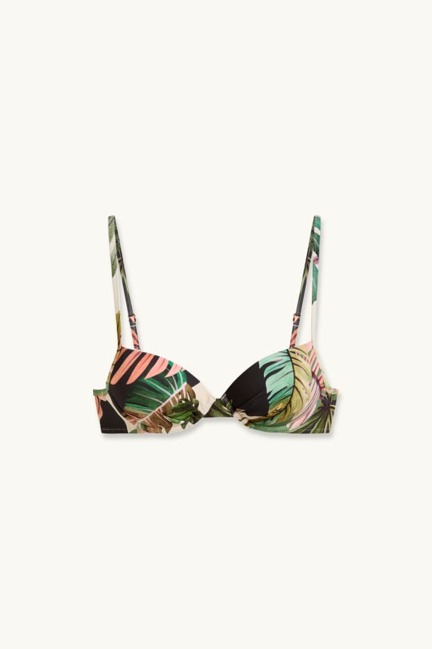 Damen - Bikini-Top mit Bügel - wattiert - LYCRA® XTRA LIFE™ - grün