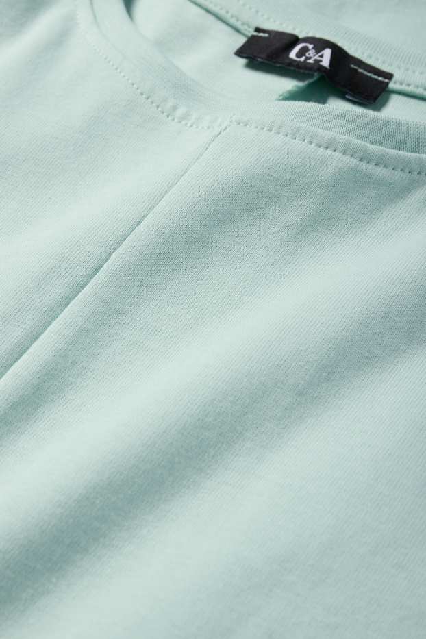Dona - Vestit estil samarreta - verd clar