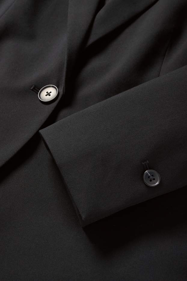 Femei - Blazer office - cambrat - negru