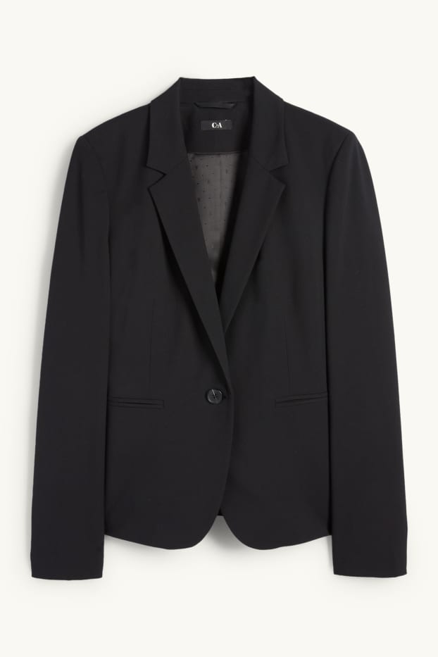 Femei - Blazer office - cambrat - negru