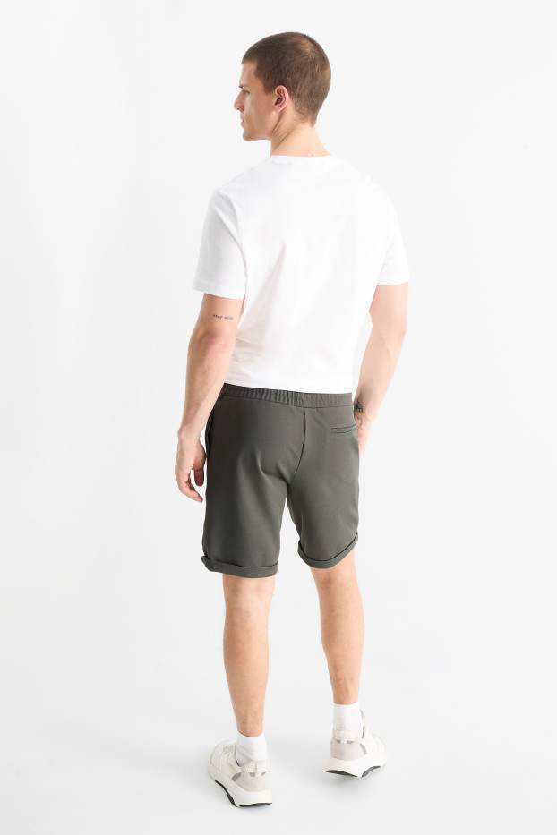 Mężczyźni - Szorty - ciemnozielony