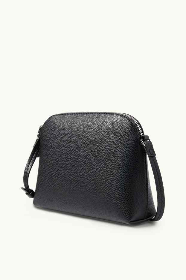 Dames - Schoudertas - imitatieleer - zwart