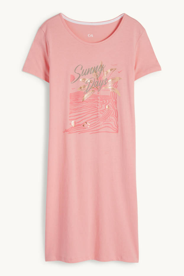 Femmes - Chemise de nuit - rose