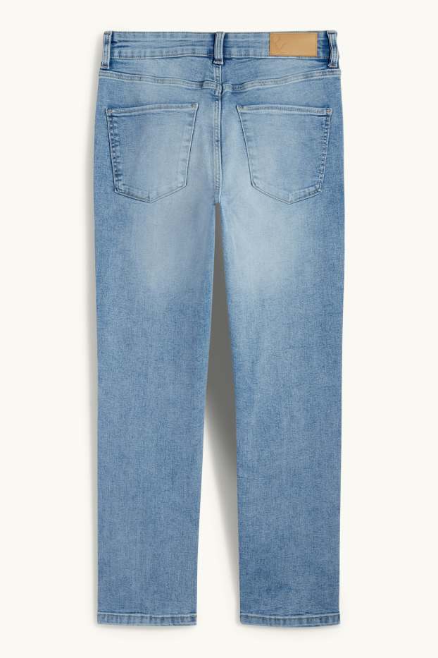 Dona - Slim Jeans - mid waist - texà blau clar