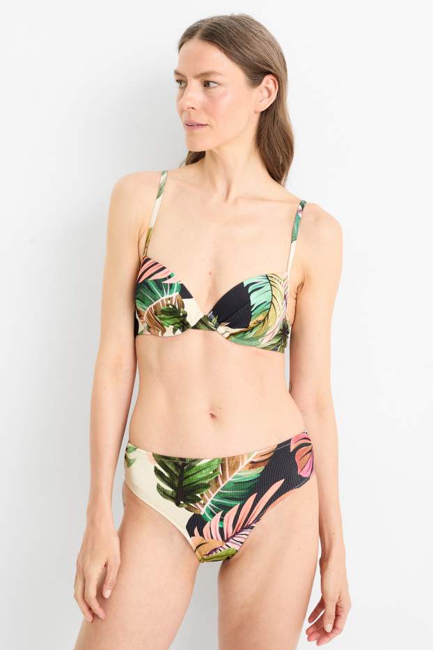 Damen - Bikini-Top mit Bügel - wattiert - LYCRA® XTRA LIFE™ - grün