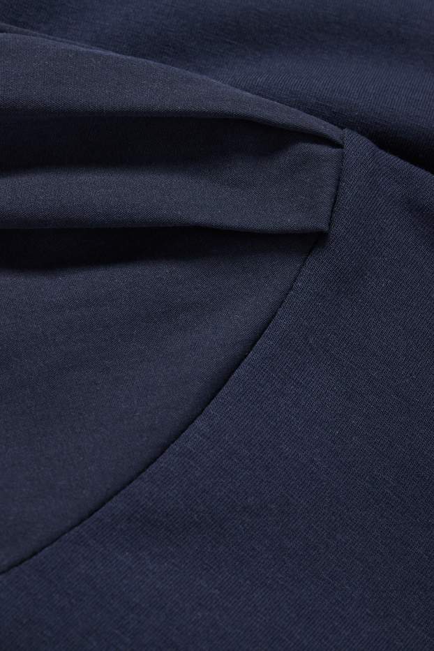 Women - T-shirt - regular fit - dark blue