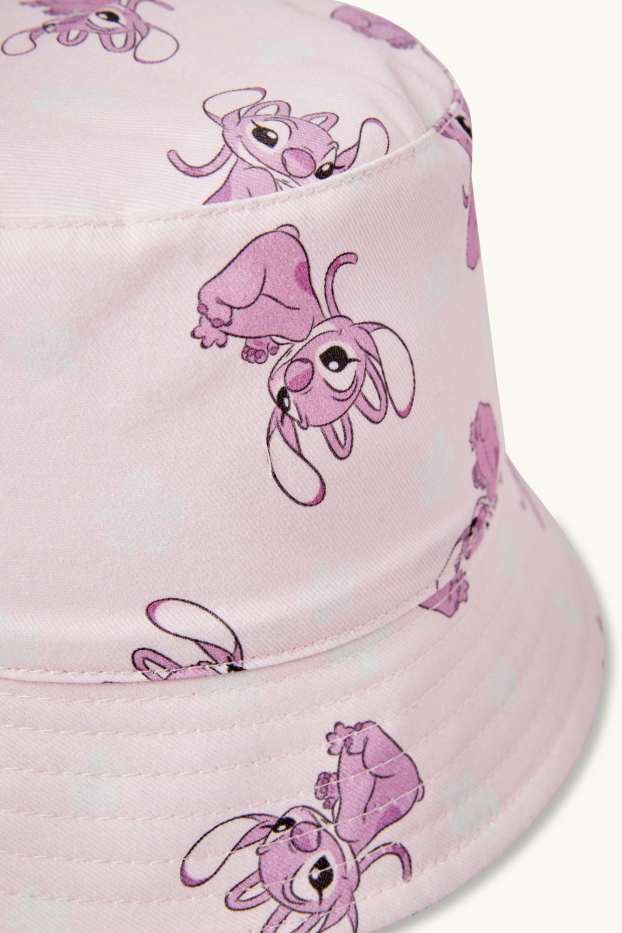 Děti - dívky - Lilo & Stitch - klobouček - růžová