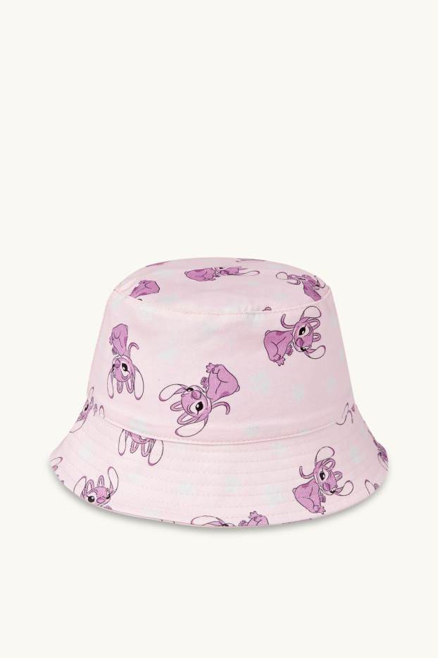 Děti - dívky - Lilo & Stitch - klobouček - růžová