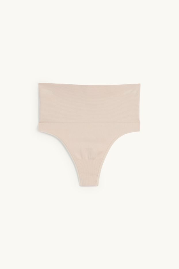 Damen - Shaping-Slip - seamless - hellbeige