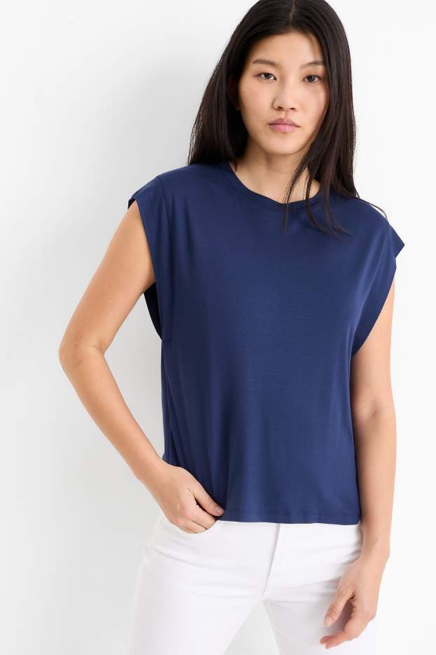 Donna - T-shirt  - blu scuro
