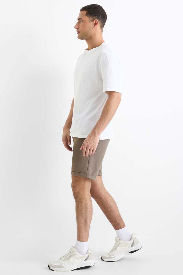 Hommes - Short - marron foncé