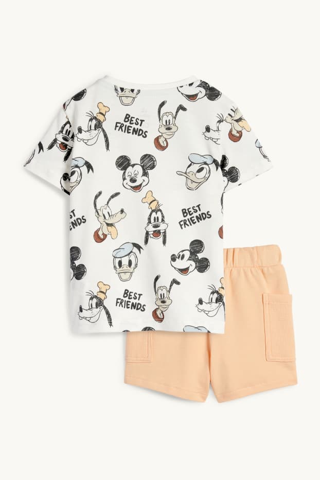 Baby Jungen - Disney - Baby-Outfit - 2 teilig - orange