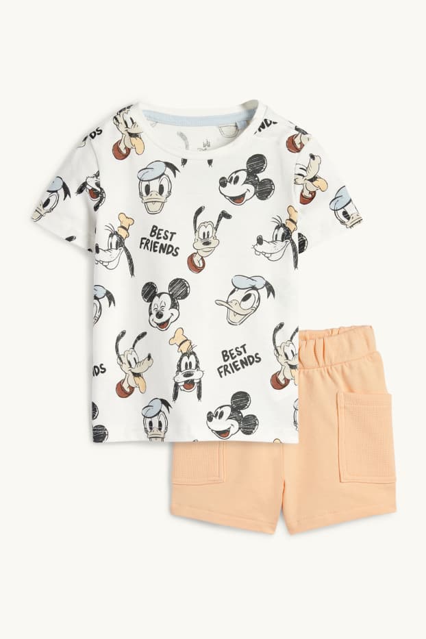 Baby Jungen - Disney - Baby-Outfit - 2 teilig - orange