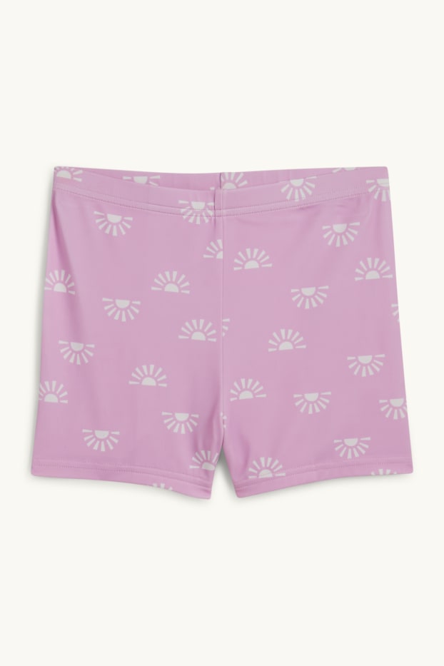 Nadó nena - Sols - conjunt de bany amb filtre solar UV - LYCRA® XTRA LIFE™ - 2 peces - rosa