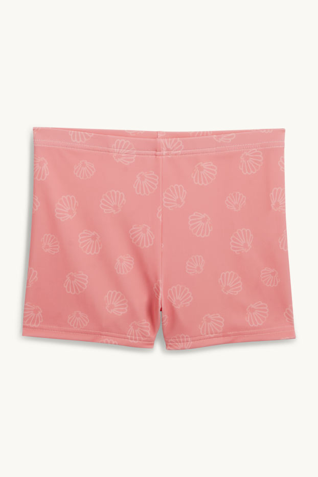 Nadó nena - Petxines - conjunt de bany amb filtre solar UV - LYCRA® XTRA LIFE™ - 2 peces - rosa