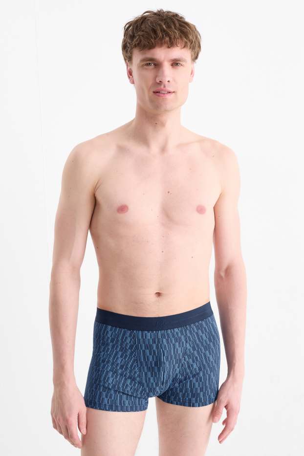 Herren - Multipack 3er - Trunks - dunkelblau