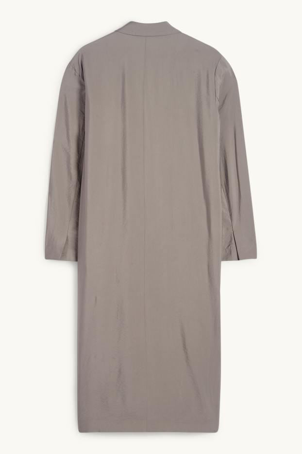 Damen - Mantel - grau