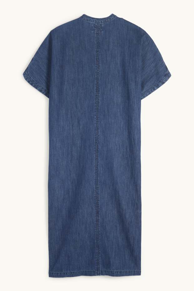 Damen - Jeans-Kaftan - dunkeljeansblau