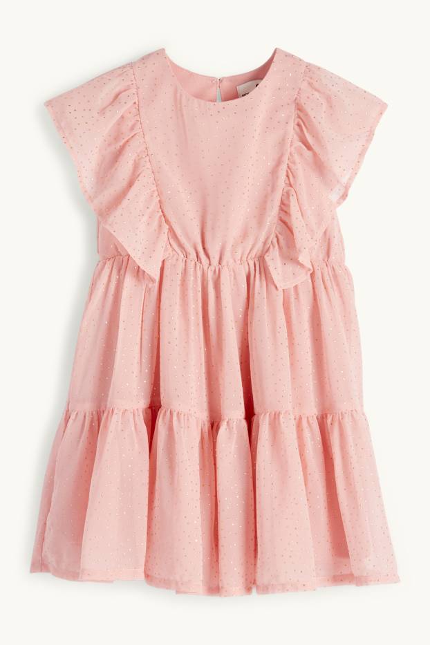 Nena - Vestit - de piquets - rosa fosc