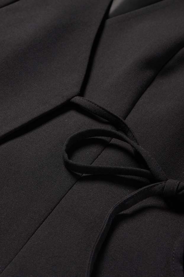 Femei - Vestă - relaxed fit - negru