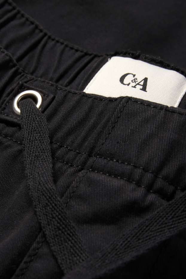 Herren - Cargoshorts - schwarz