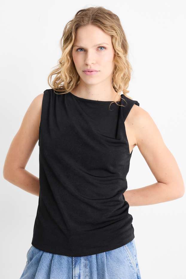 Mujer - Top - negro