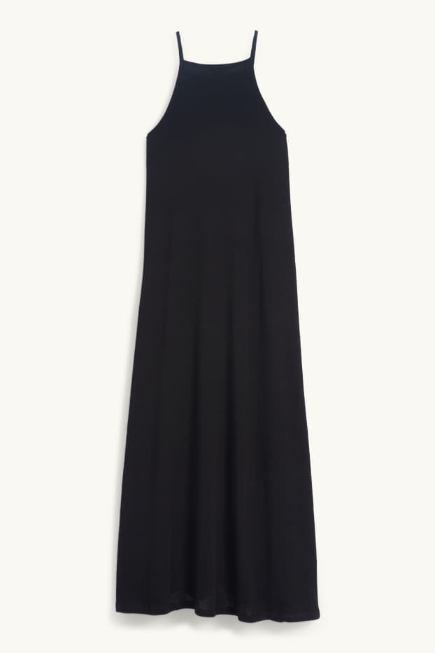 Donna - Vestito svasato - nero
