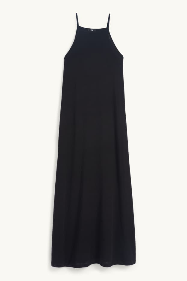 Donna - Vestito svasato - nero