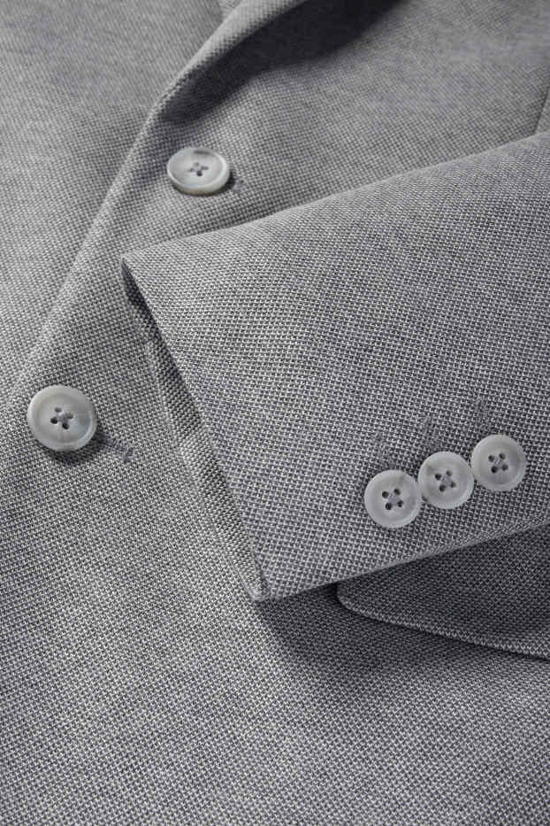 Herren - Baukasten-Sakko - Slim Fit - grau