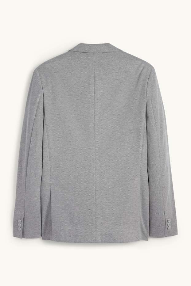 Herren - Baukasten-Sakko - Slim Fit - grau