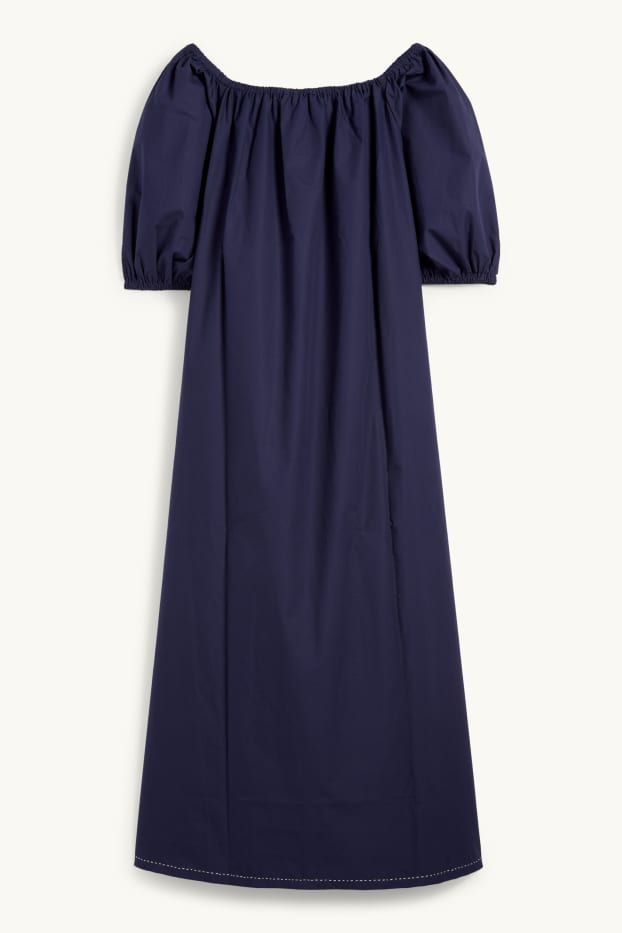 Femmes - Rangsutra x C&A - robe de coupe évasée - bleu foncé