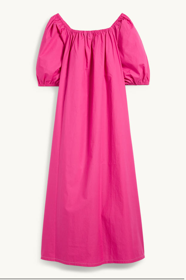 Mujer - Rangsutra x C&A - vestido de línea evasé - fucsia