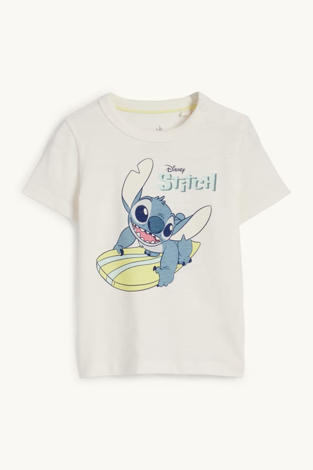 Baby Boys - Lilo & Stitch - baby short sleeve T-shirt - cremewhite
