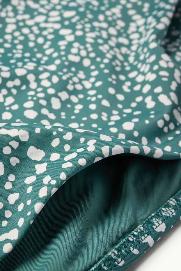 Damen - Prothesen-Badeanzug - LYCRA® XTRA LIFE™ - gepunktet - grün