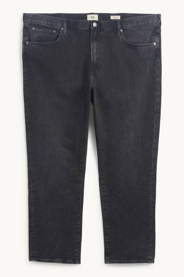 Herren - Regular Jeans - LYCRA® - dunkeljeansgrau