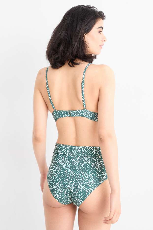 Women - Underwire bikini top - padded - LYCRA® XTRA LIFE™ - green