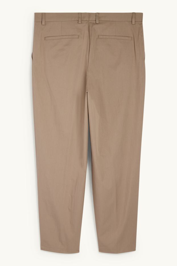 Home - Pantalons combinables - regular fit - marró clar