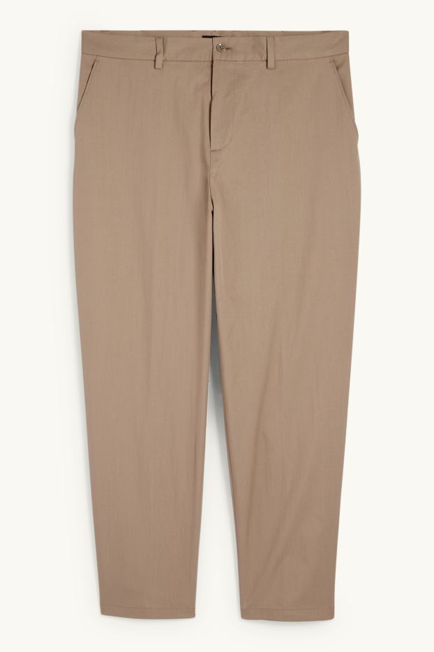 Home - Pantalons combinables - regular fit - marró clar