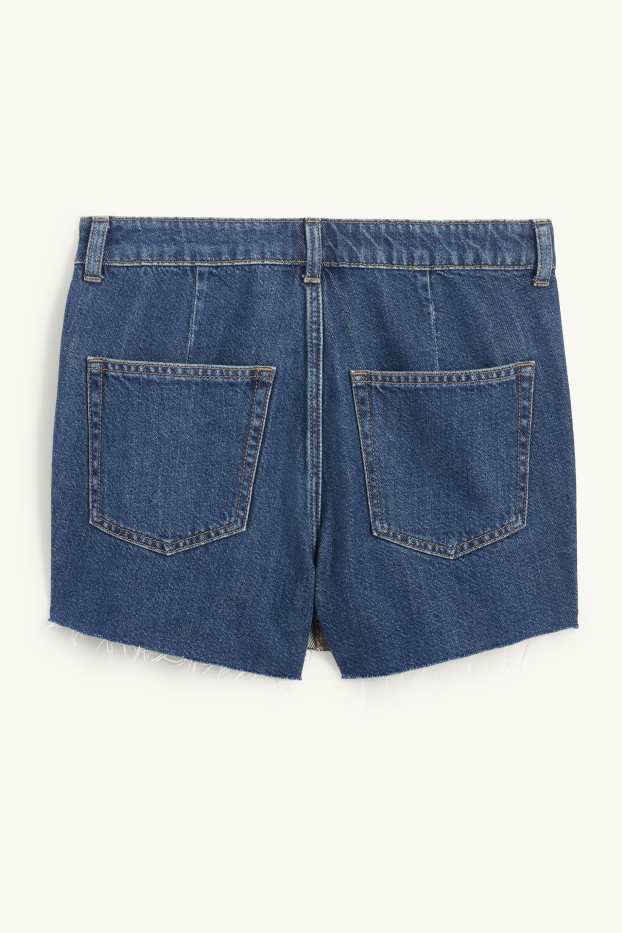 Donna - Gonna pantalone di jeans - jeans blu scuro