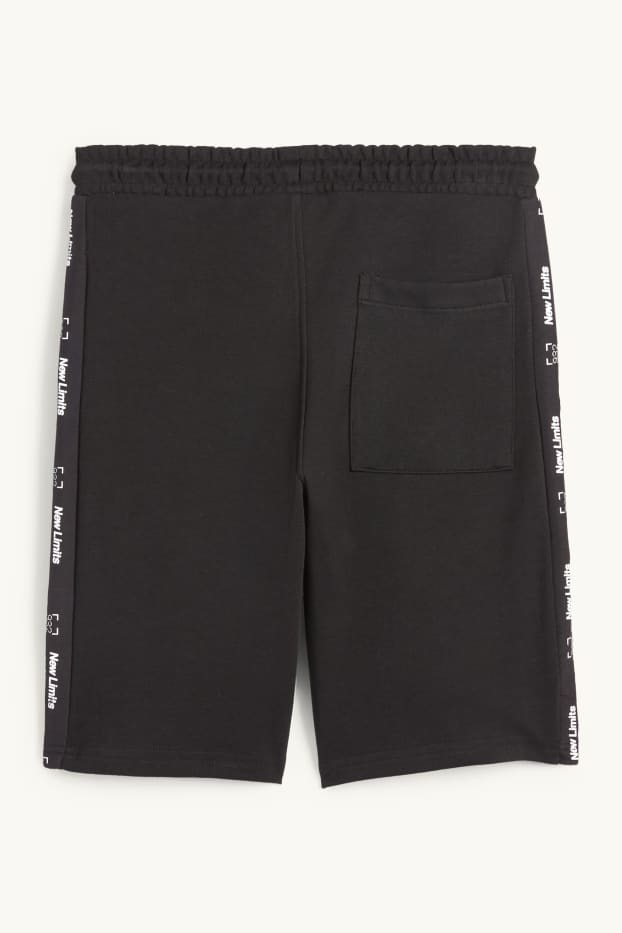 Děti - chlapci - Teplákové šortky - černá
