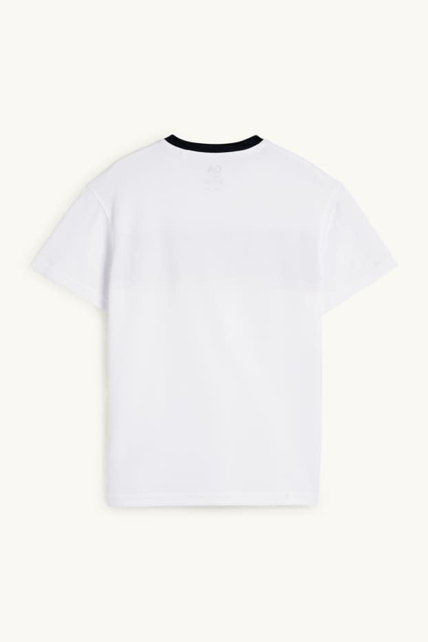 Kinder Jungen - Funktions-Shirt - weiss