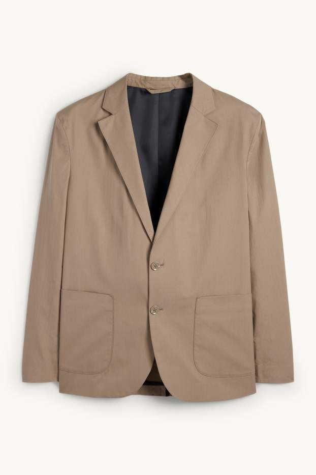 Herren - Baukasten-Sakko - Regular Fit - taupe