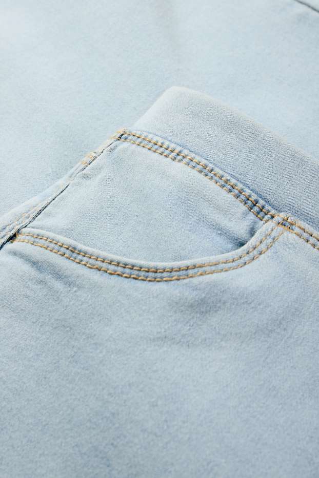 Children Girls - Wide leg jeans - denim-light blue