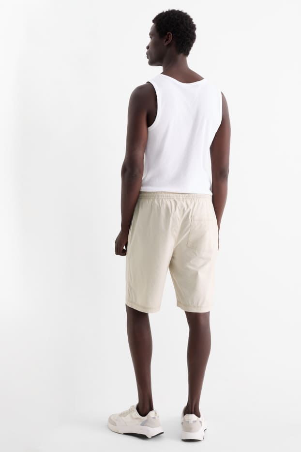 Hommes - Short - beige clair