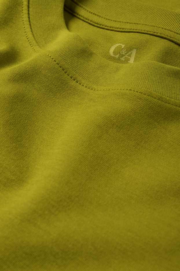 Damen - T-Shirt - Slim Fit - grün