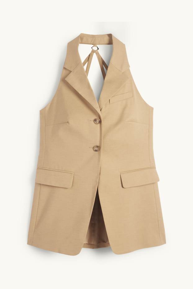 Donna - Gilet business - tailored fit - beige