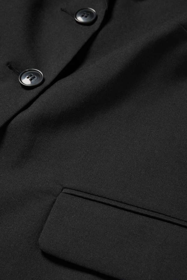 Damen - Business-Weste - Tailored Fit - schwarz