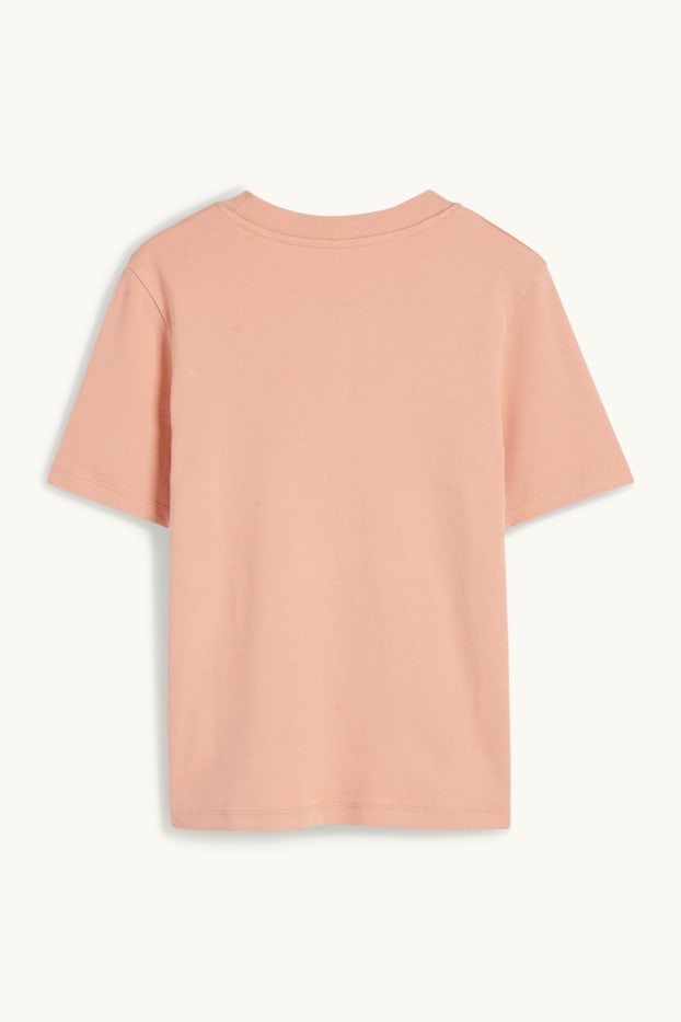 Damen - T-Shirt - Slim Fit - terracotta